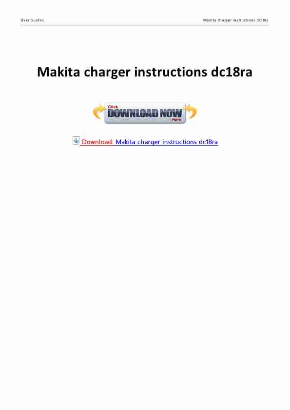 Makita Battery Charger dc18ra-page_pdf
